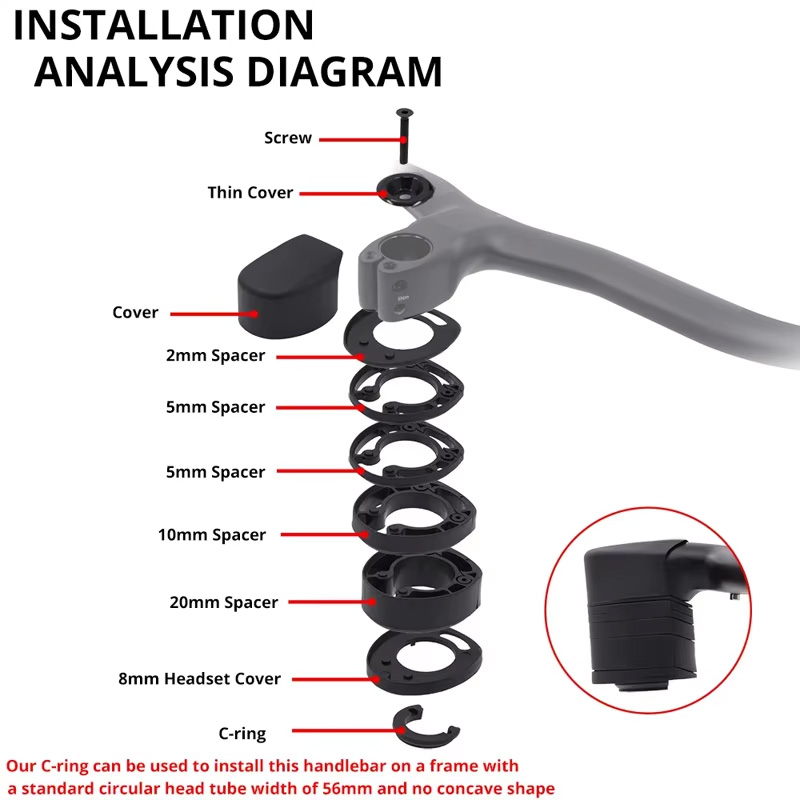 Phone Mount Handlebar - ULLICYC Creston IC 1:1 Интегрированные кабели