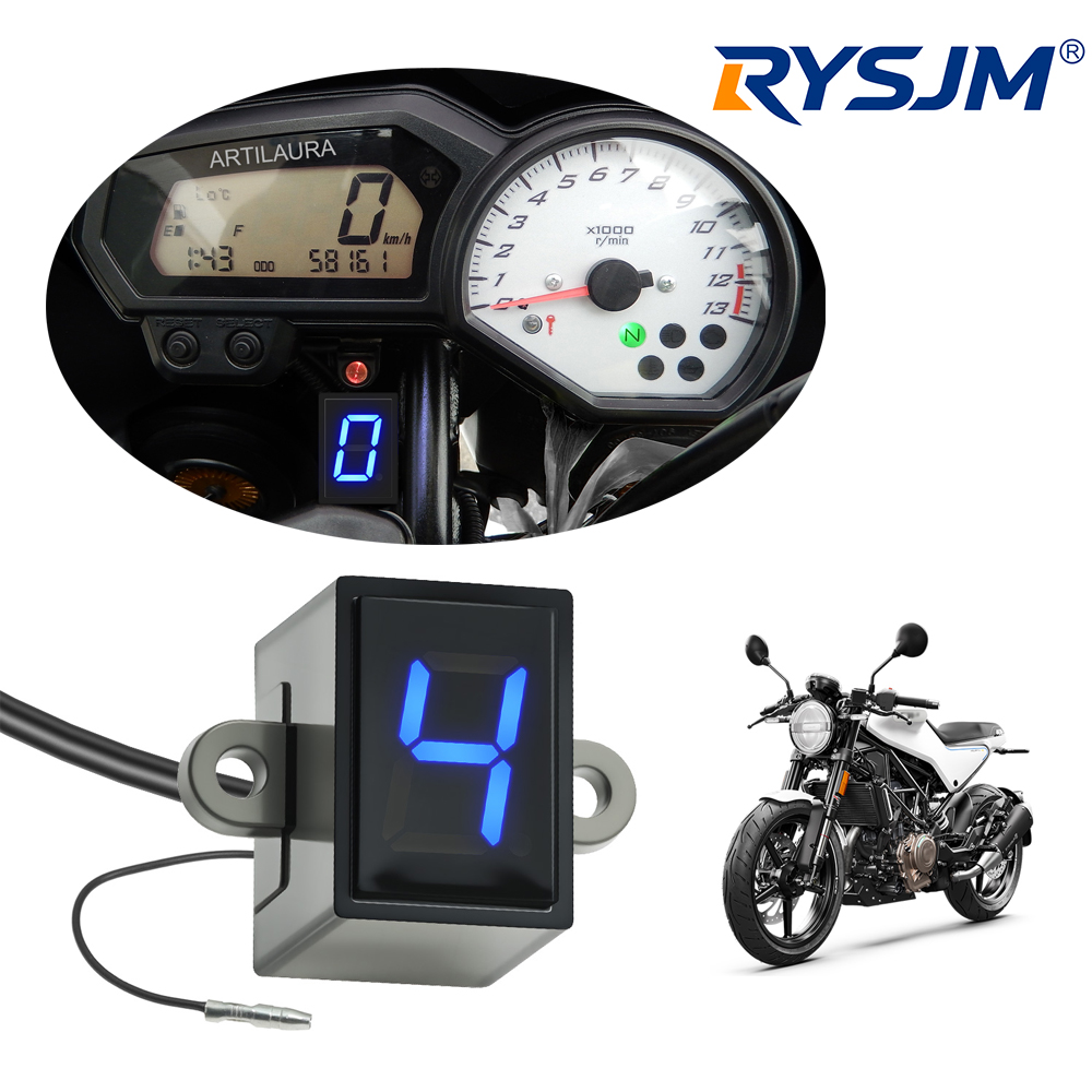 Motorcycle Gear Selector - Универсальный цифровой индикатор передач для мотоцикла