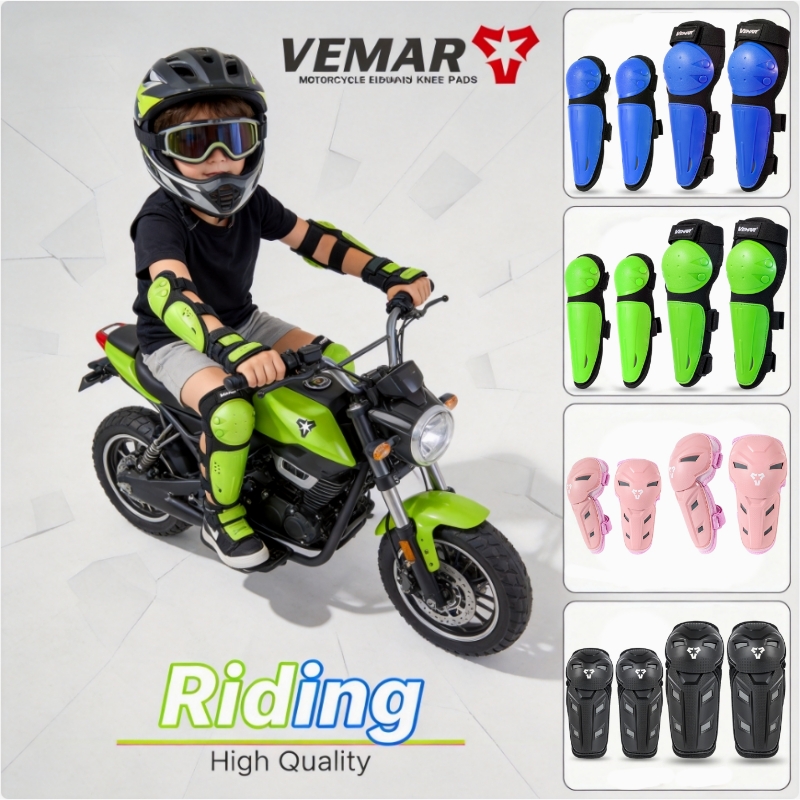 Motorcycle Gear Kids - Комплект защитных наколенников и налокотников VEMAR
