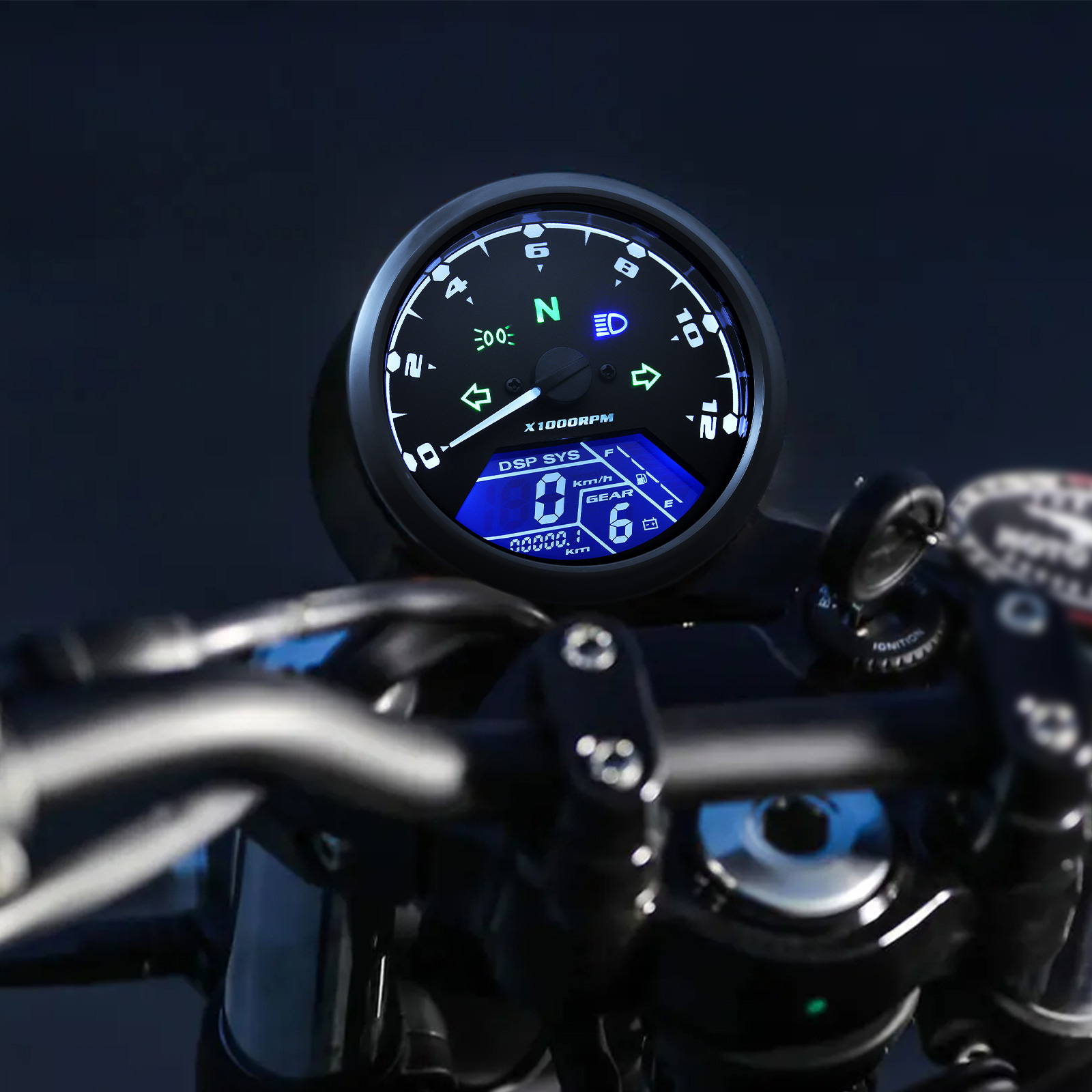 Универсальный цифровой спидоме – обзор и цена Motorcycle Gear Selector