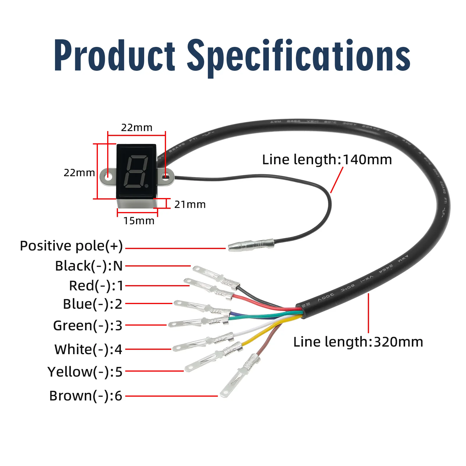 Универсальный цифровой индикат – обзор и цена Motorcycle Gear Selector