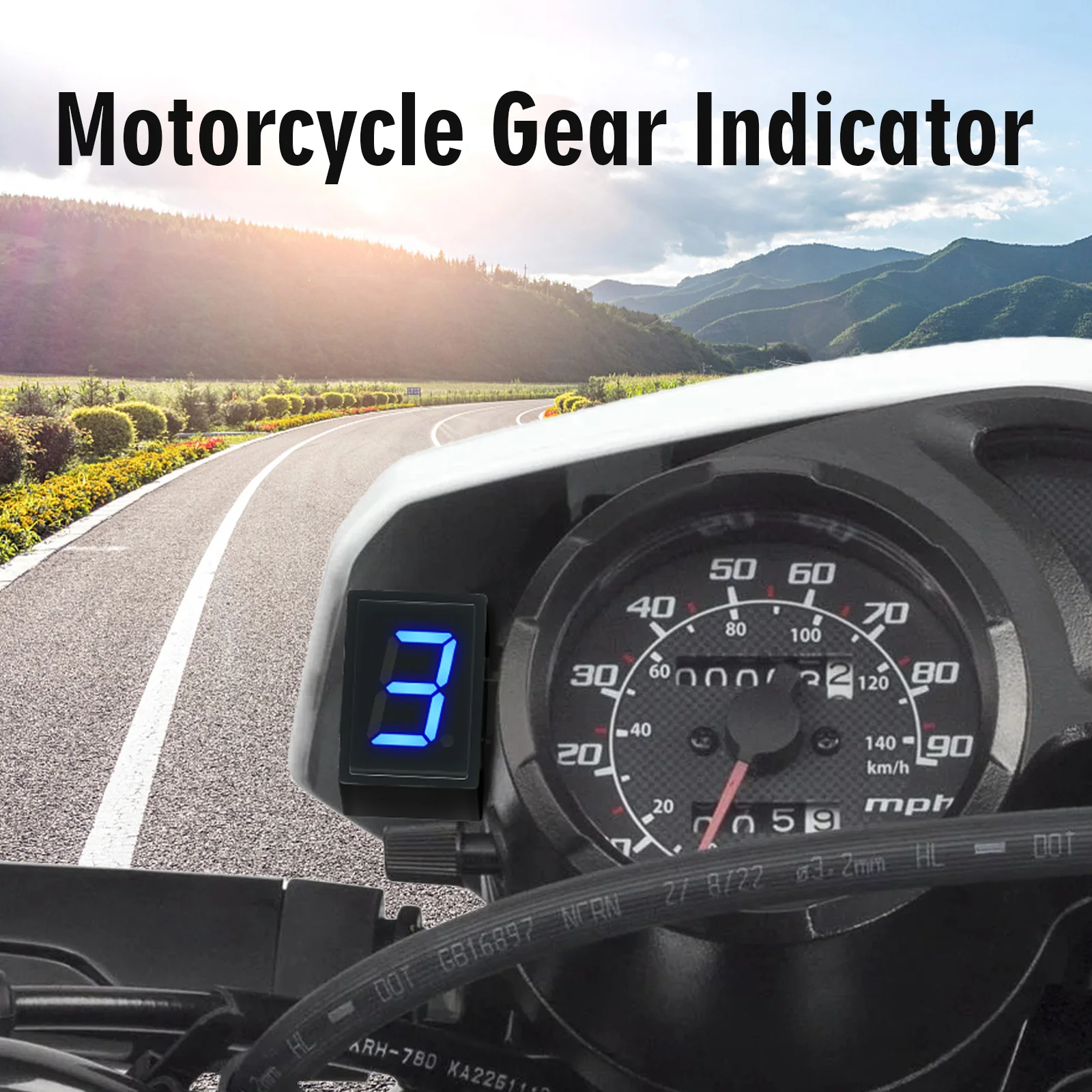 Универсальный цифровой индикат – обзор и цена Motorcycle Gear Selector