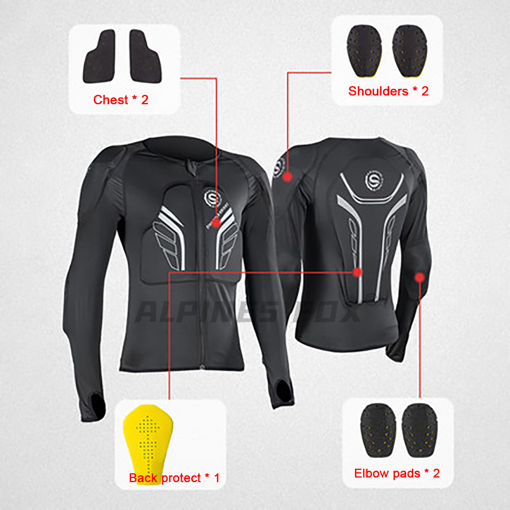 Мотоциклетная мягкая броня, ле – обзор и цена Motorcycle Gear Full Set